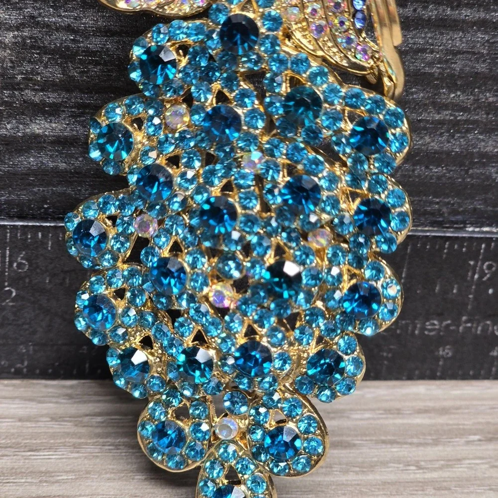 Vintage Keychain Peacock